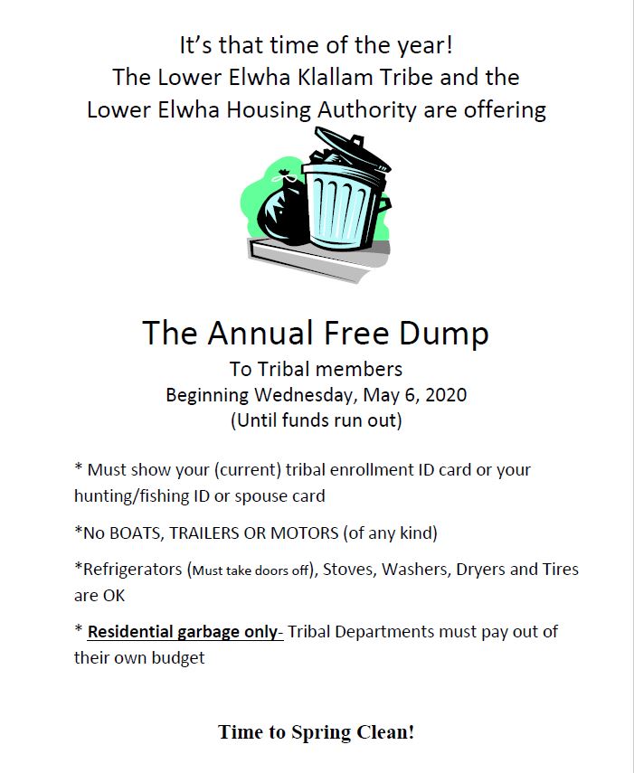 LEHA Free Dump for May 6th
