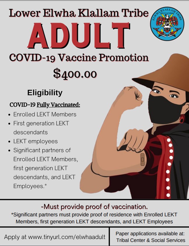 Adult LEKT COVID-19 Vaccine Promotion Program