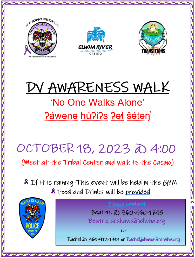 DV Awareness Walk