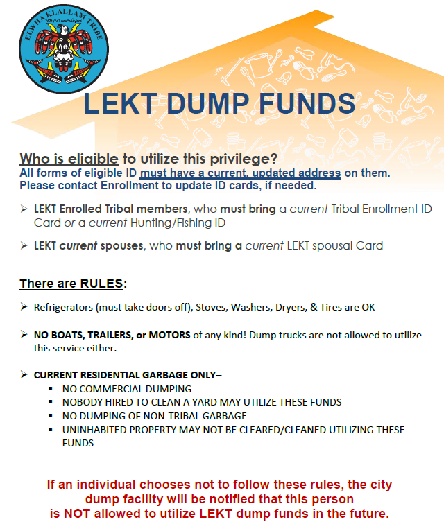 LEKT Dump Funds