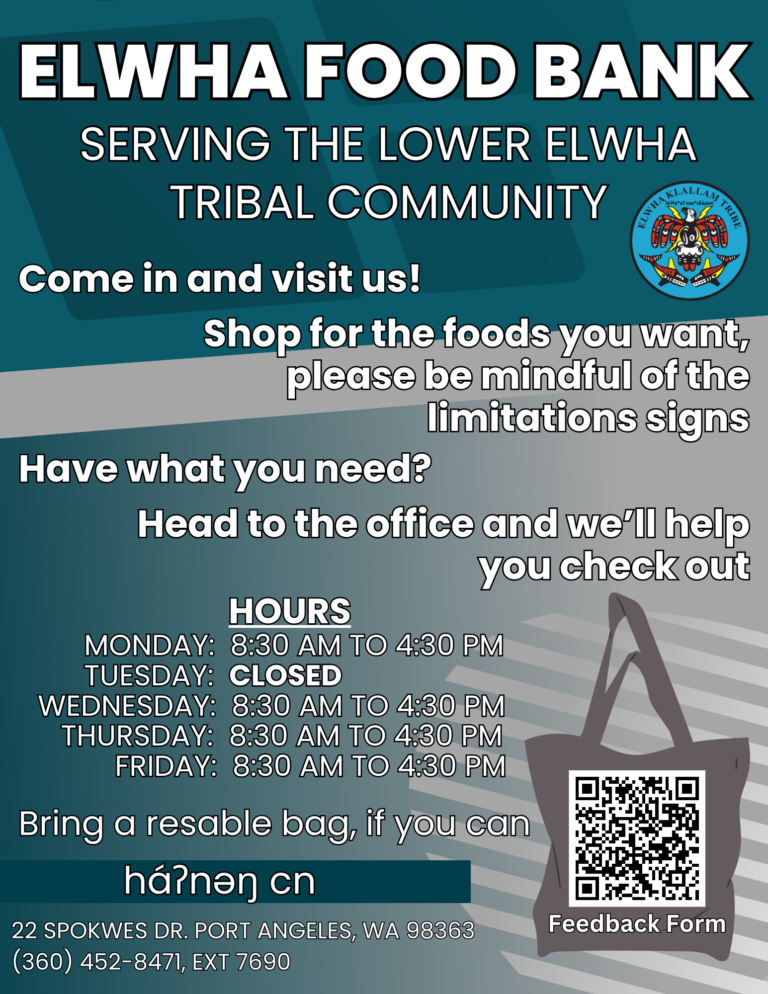 Food Bank Lower Elwha Klallam Tribe