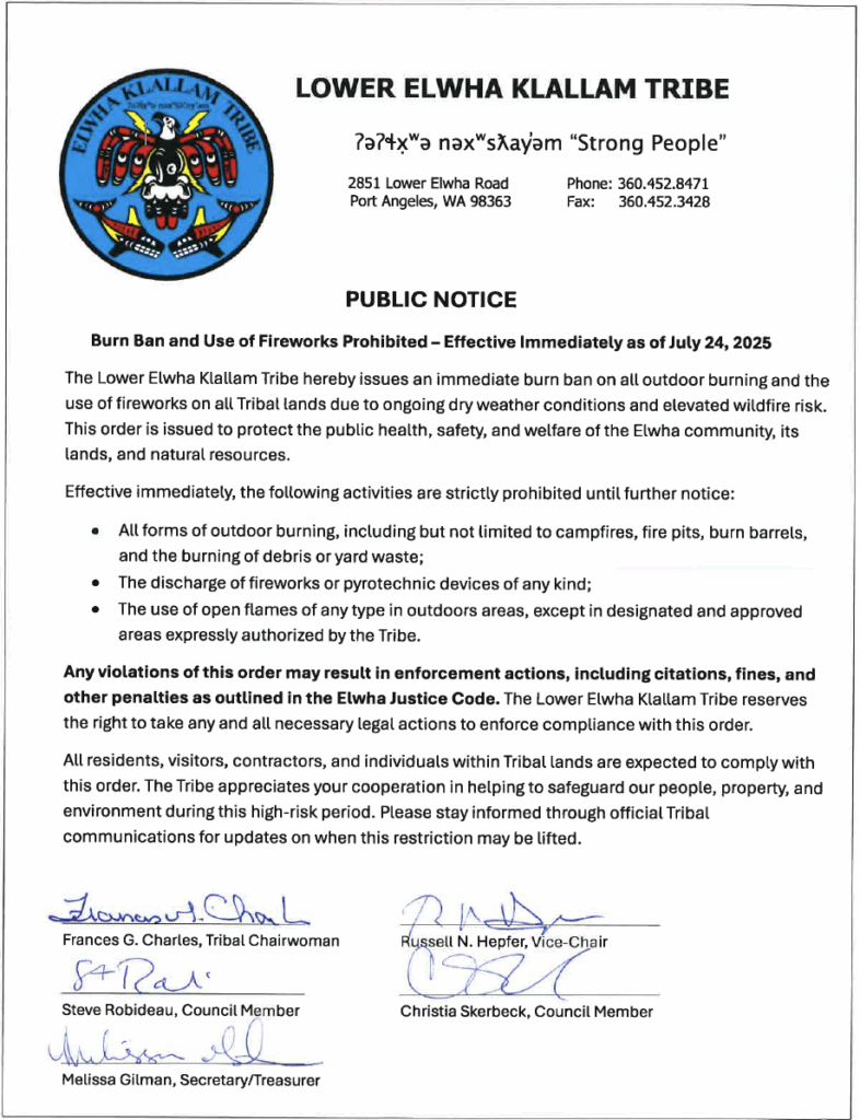 LEKT Burn & Fireworks Ban