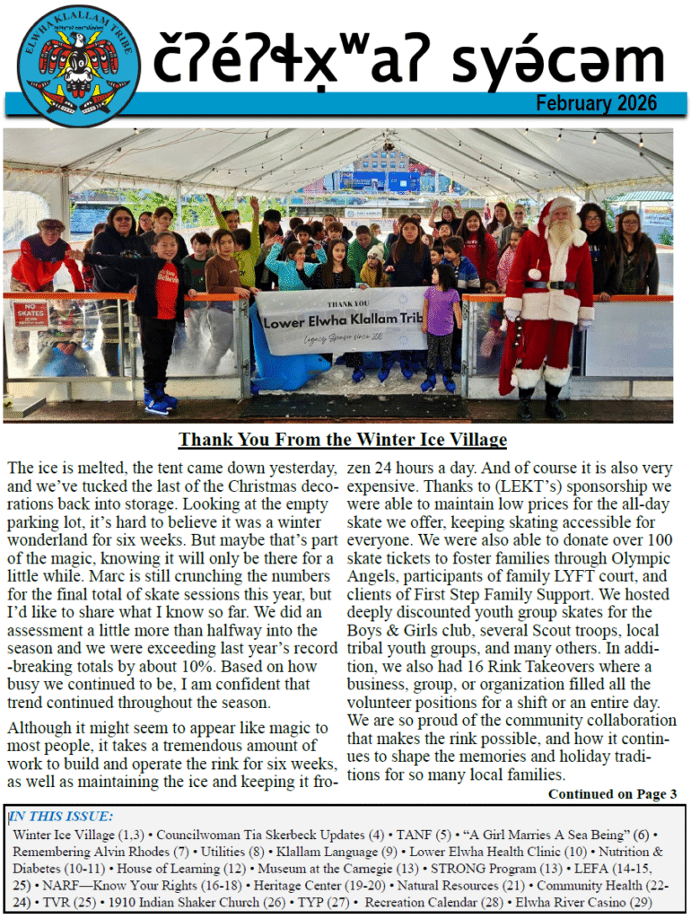 February 2026 Newsletter