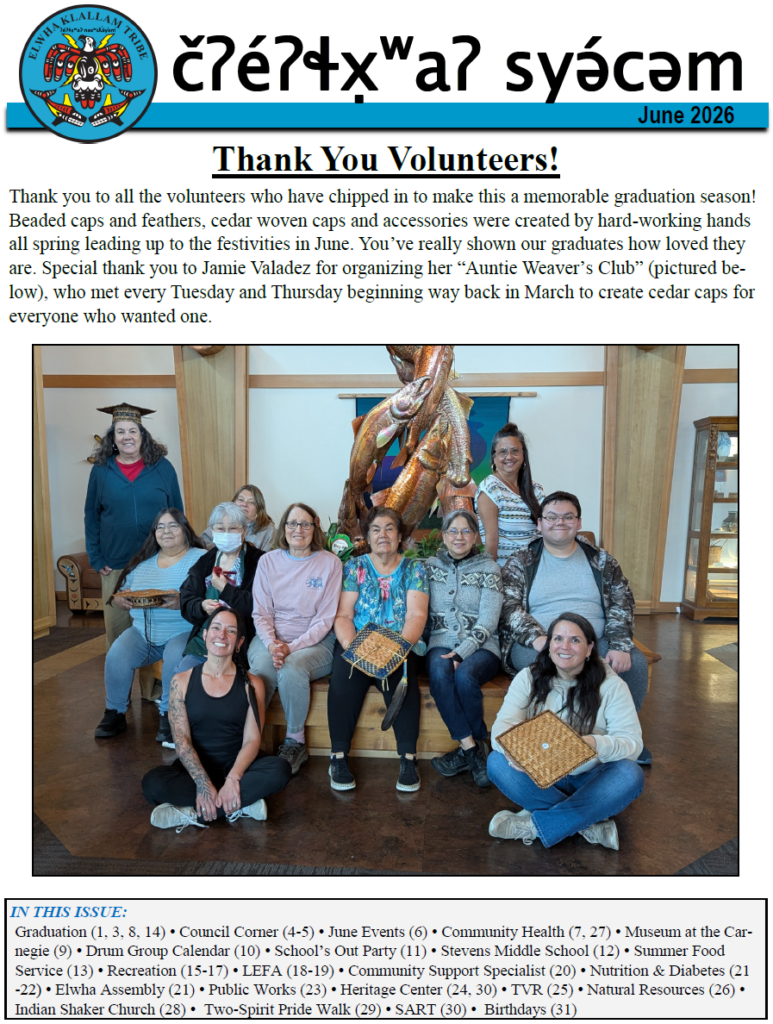 June 2026 Newsletter