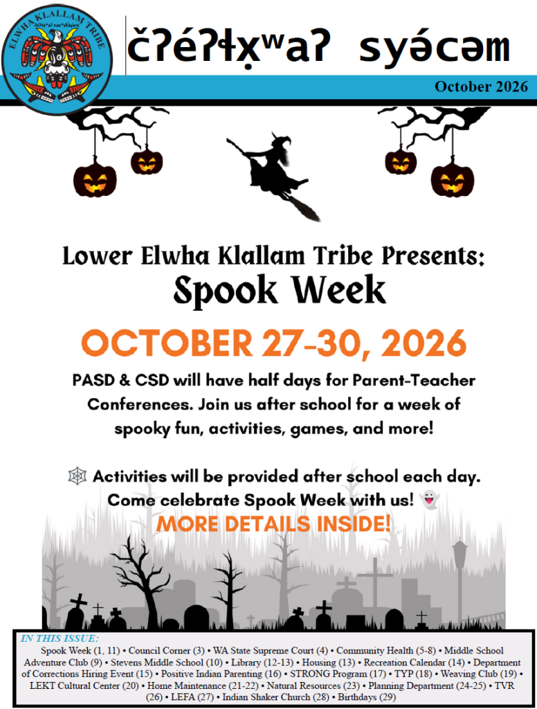 October 2026 Newsletter